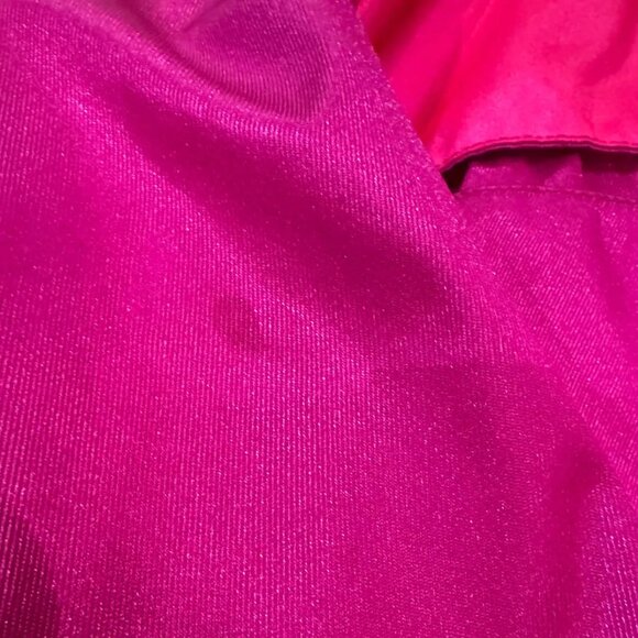 Vintage Neon Ski Jacket Coat Snowboard Winter Pink Pockets Zip Retro 80s/90s - Picture 8 of 8
